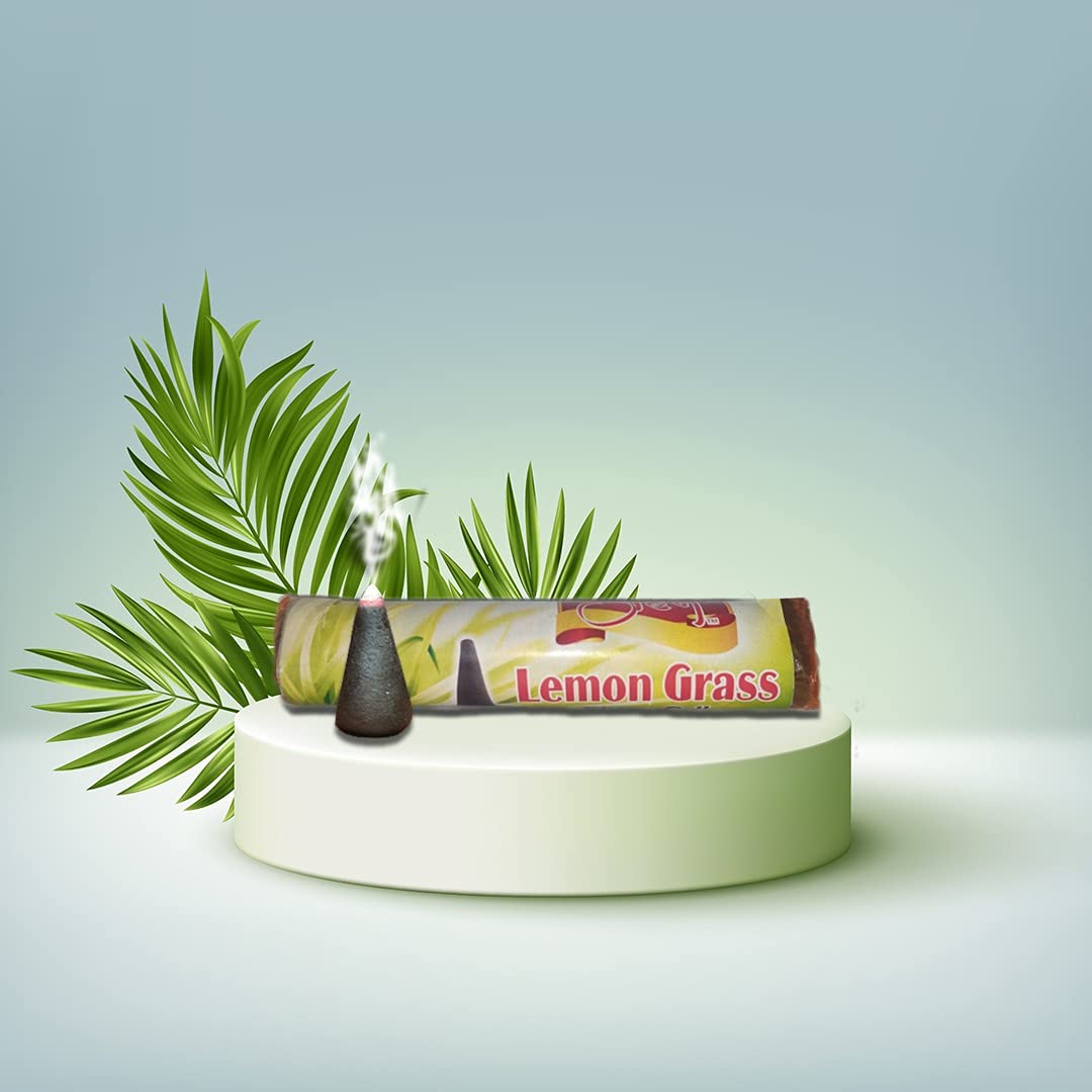 Arham Premium Lemmon Grass Dhoop batti (Pack of 6)
